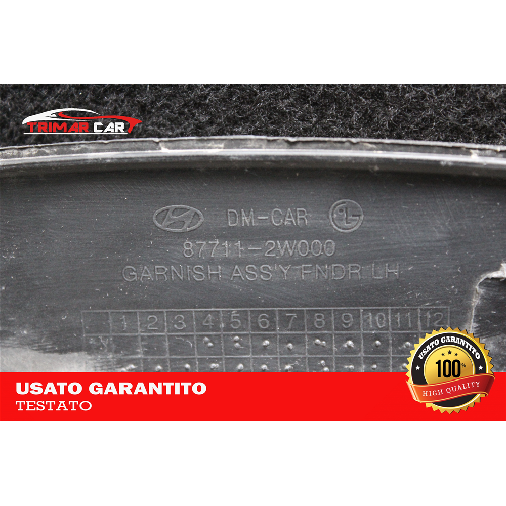 87711-2W000 FASCIONE PASSARUOTA ANTERIORE SINISTRO HYUNDAI SANTA FÉ 3 (DM) (2012 IN POI)