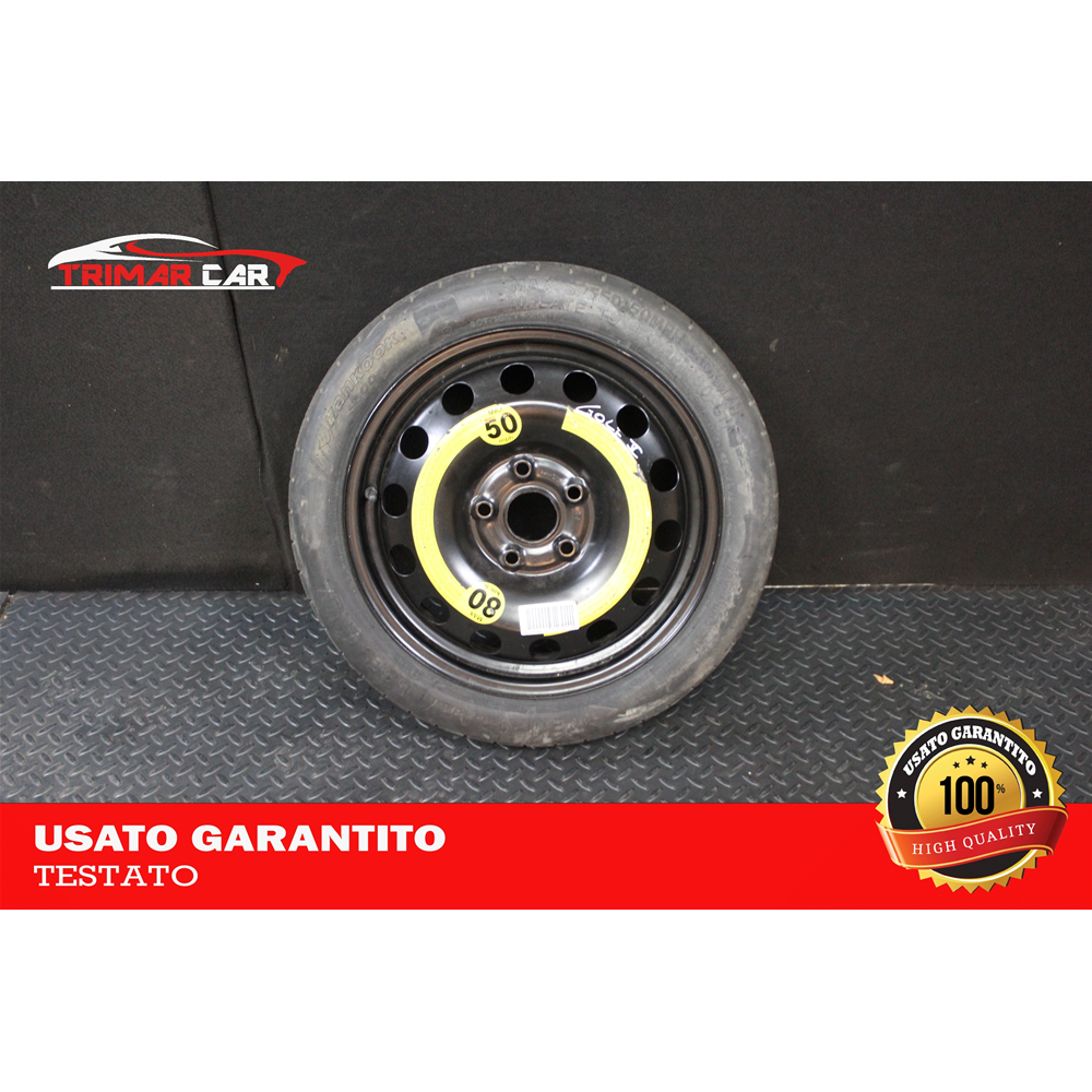 1K0601027F RUOTINO DI SCORTA PNEUMATICO VW GOLF 5 V (1K1)(03-09) T125-70-R16