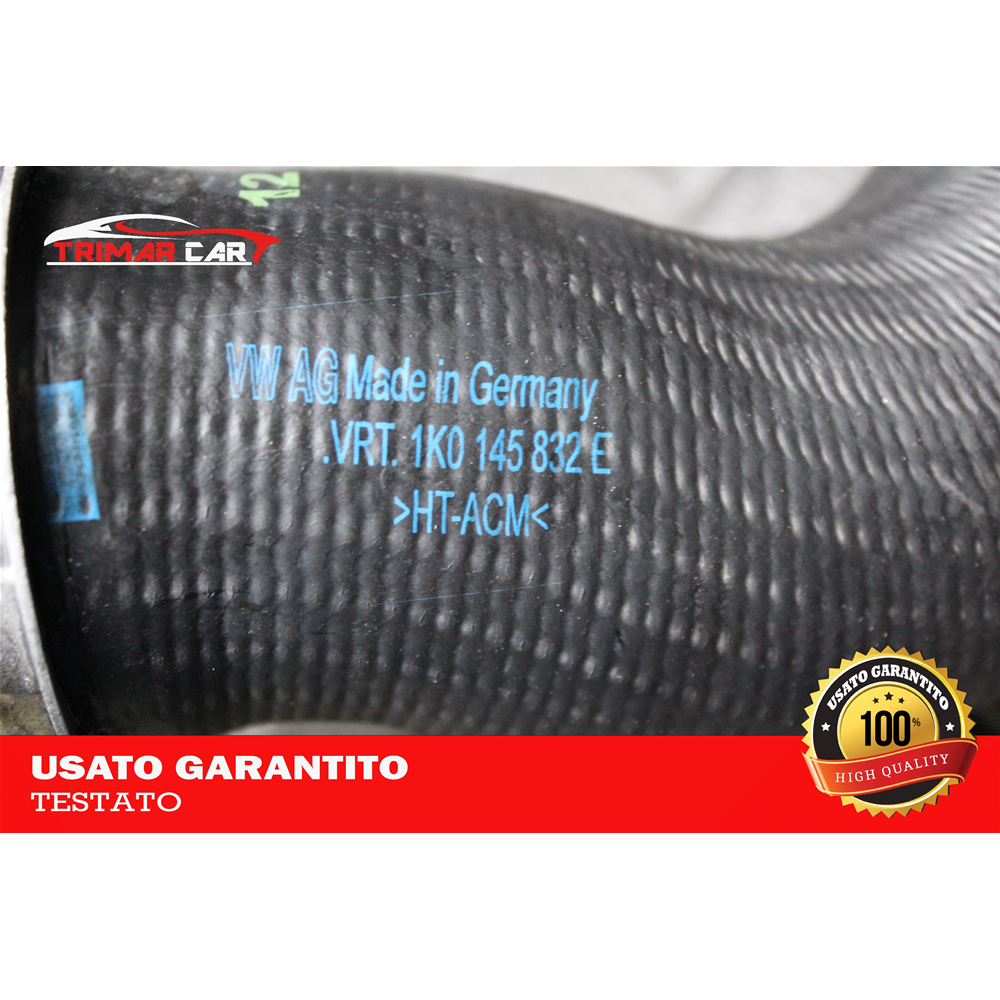 32649 1K0145832E TUBO MANICOTTO INTERCOOLER TURBO VW GOLF 5 V (1K1