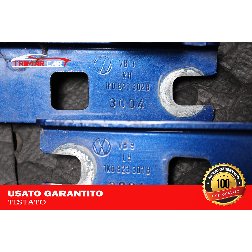 1K0823302B KIT CERNIERE COFANO MOTORE ANTERIORE DX SX VW GOLF 5 V (1K1)(2003-2009) 2.0 TDI 140CV 103KW 16V COD MOTORE: BKD