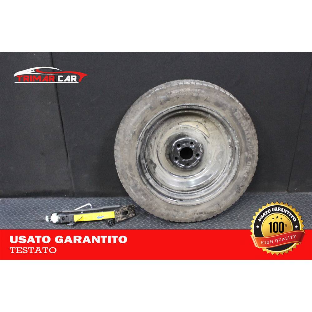 A1634011102 155/90D18 KIT RUOTA DI SCORTA CON CRICK  MERCEDES CLASSE ML (W163)(98-05) 2.7 270 CDI 163CV 120KW COD MOTORE: 612989