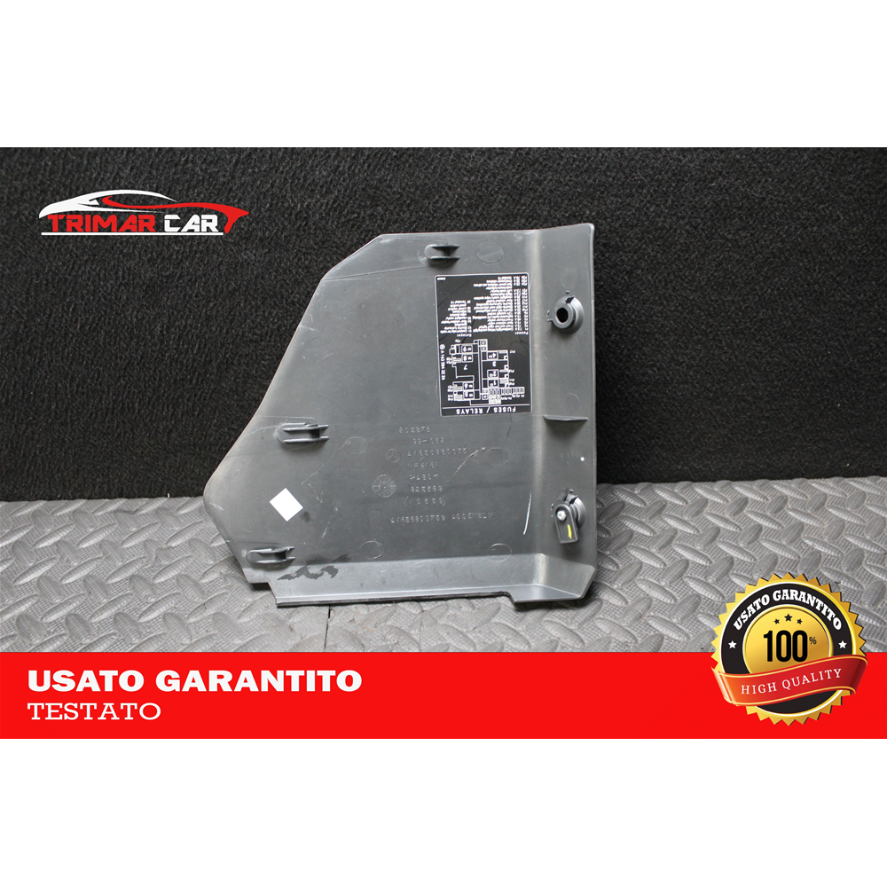 A1636880035 COVER COPERCHIO COPRI CENTRALINA PORTAFUSIBILI MERCEDES CLASSE ML (W163)(98-05) 2.7 270 CDI 163CV 120KW COD MOTORE: 612963 