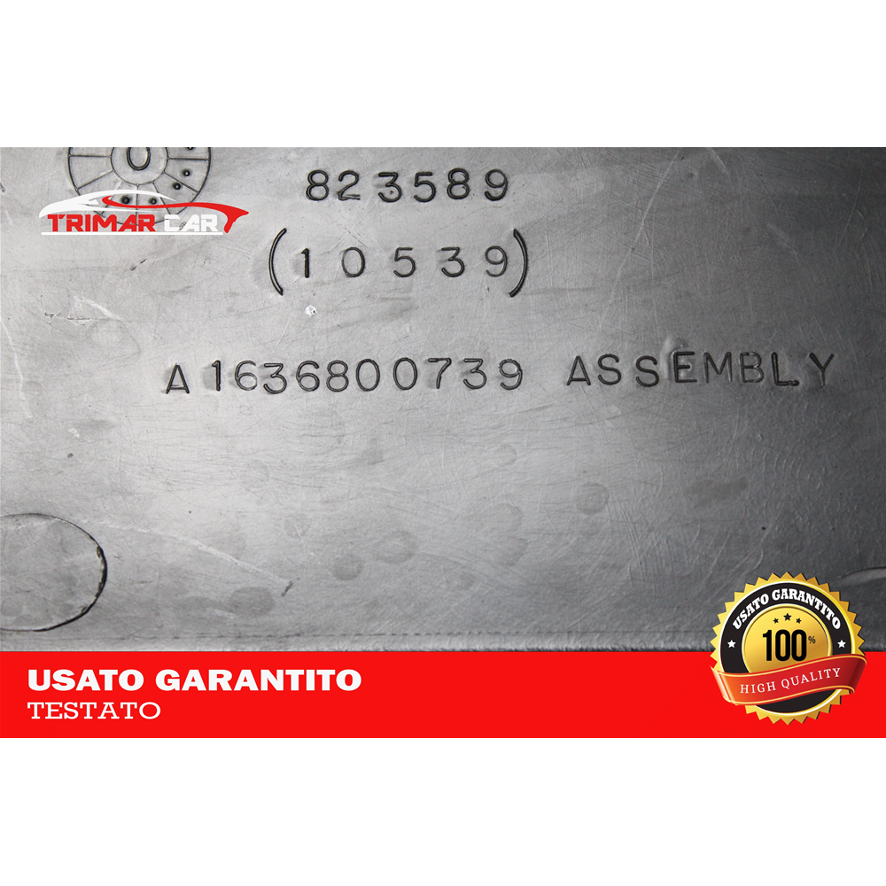 A1636880035 COVER COPERCHIO COPRI CENTRALINA PORTAFUSIBILI MERCEDES CLASSE ML (W163)(98-05) 2.7 270 CDI 163CV 120KW COD MOTORE: 612963 