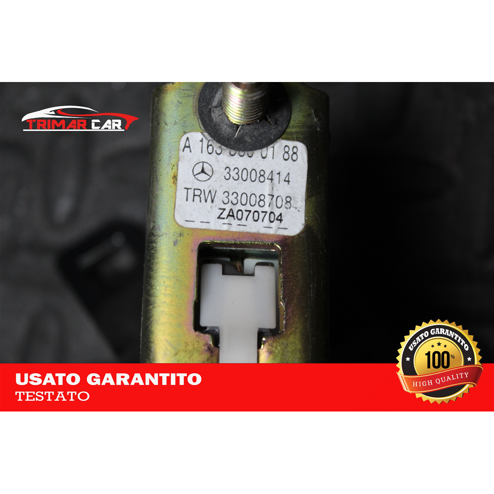 A1638602085 CINTURA SICUREZZA POSTERIORE DESTRA MERCEDES CLASSE ML (W163)(98-05) 2.7 270 CDI 163CV 120KW COD MOTORE: 613088