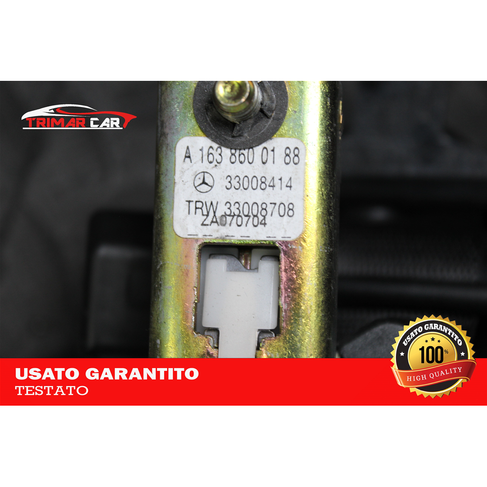 A1638601985 CINTURA SICUREZZA POSTERIORE SINISTRA MERCEDES CLASSE ML (W163)(98-05) 2.7 270 CDI 163CV 120KW COD MOTORE: 613089