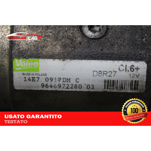 9646972280 MOTORINO AVVIAMENTO CITROEN C4 GRAND PICASSO 1 I (UA)(06-13) 2.0 HDI RHJ