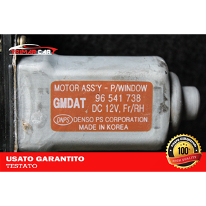 96541738 MECCANISMO ALZACRISTALLI ANTERIORE DESTRO KALOS (KLAS)(2002-2008)