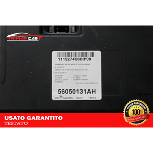 56050131AH PLAFONIERA LUCE INTERNA ABITACOLO JEEP GRAND CHEROKEE 3 III (WH,WK)(04-11) 3.0 CRD 4X4 218CV 160KW COD MOTORE: EXL