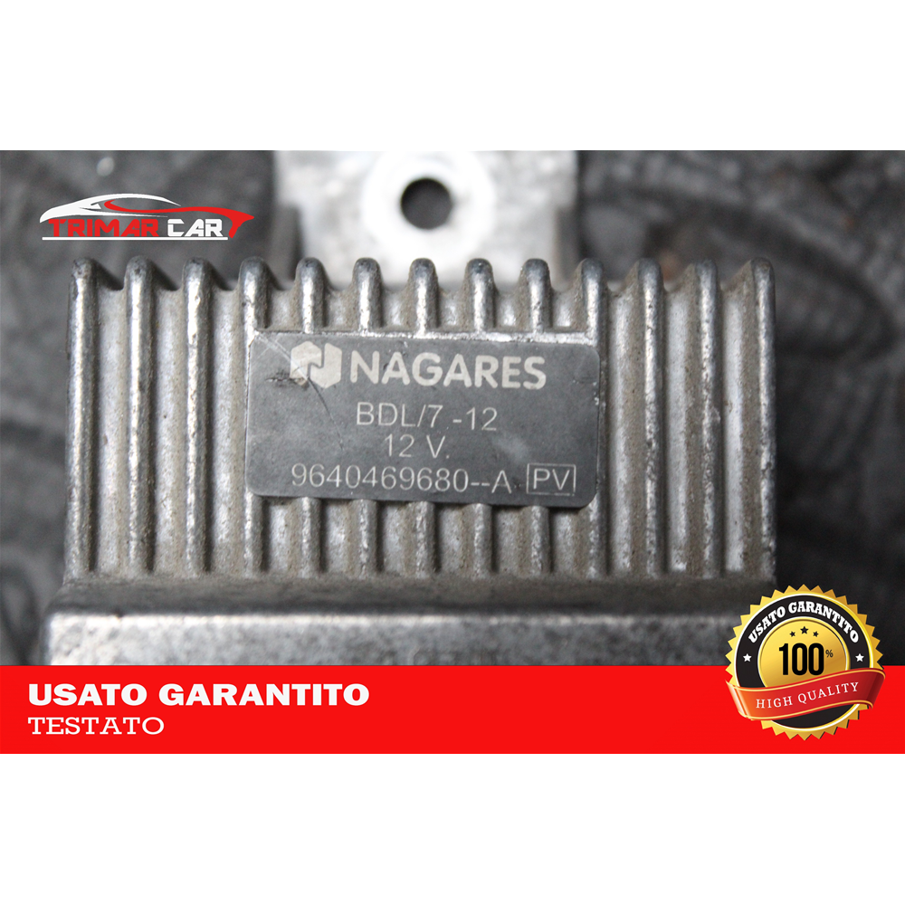 9640469680 CENTRALINA RELÉ CANDELETTE NISSAN QASHQAI 1 I (J10,JJ10)(06-13) 2.0 DCI 150CV 110KW COD MOTORE: M9R