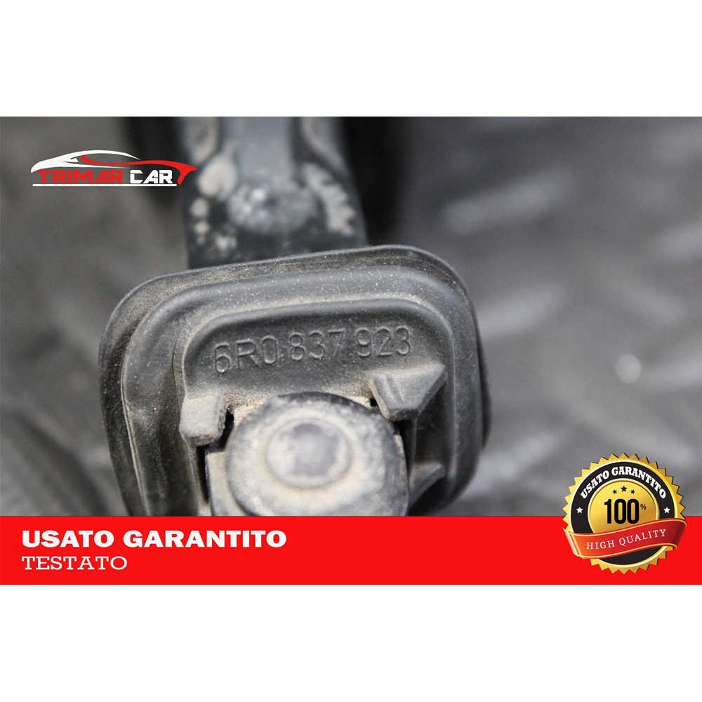 6R0837267A TIRANTE FERMAPORTA ANTERIORE DX DESTRO VW POLO (6R,6C)(2009-2017) 1.6 TDI 90CV 66KW COD MOTORE: CAY