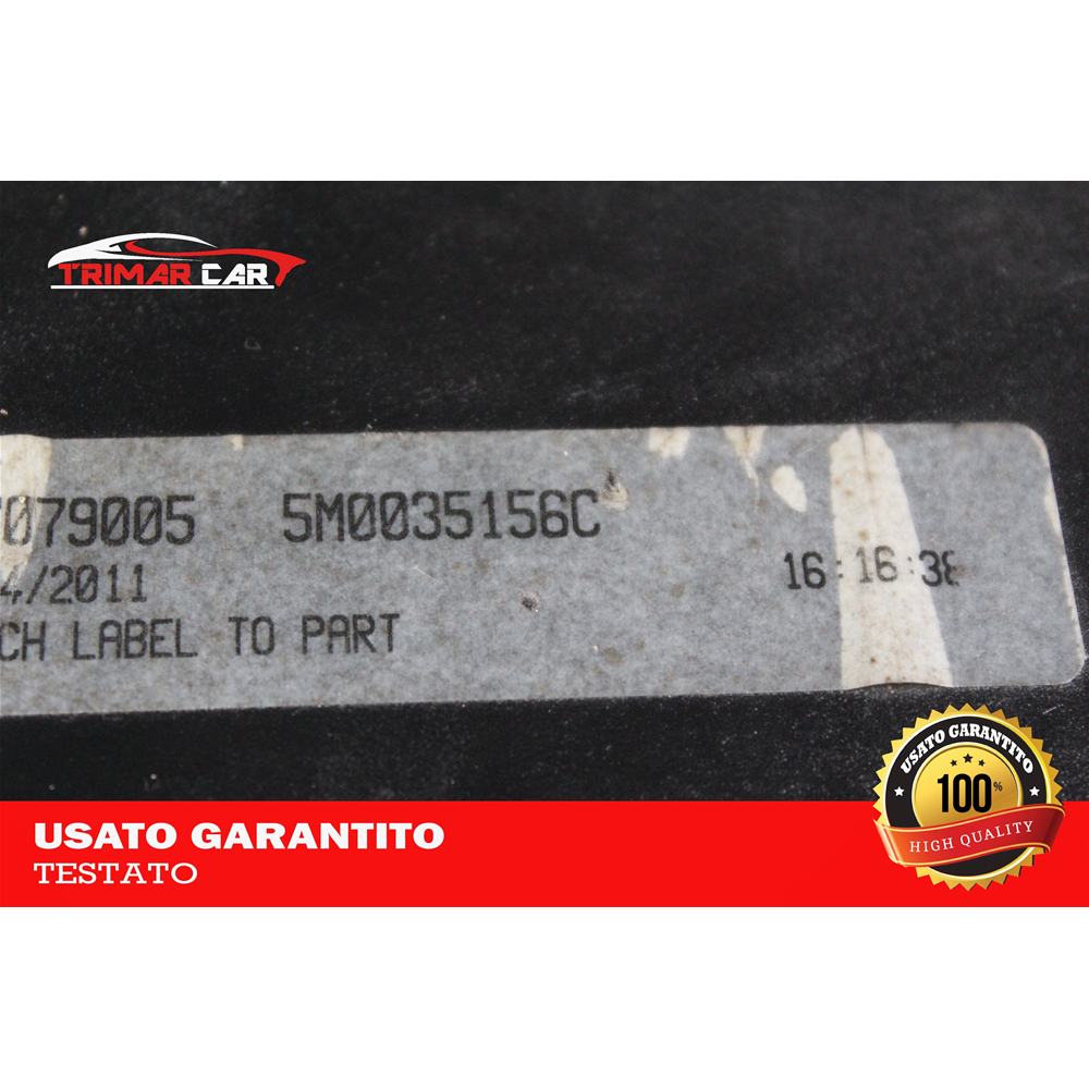 5M0035156C AUTORADIO RADIO STEREO VW POLO (6R,6C)(2009-2017) 1.6 TDI 90CV 66KW COD MOTORE: CAY