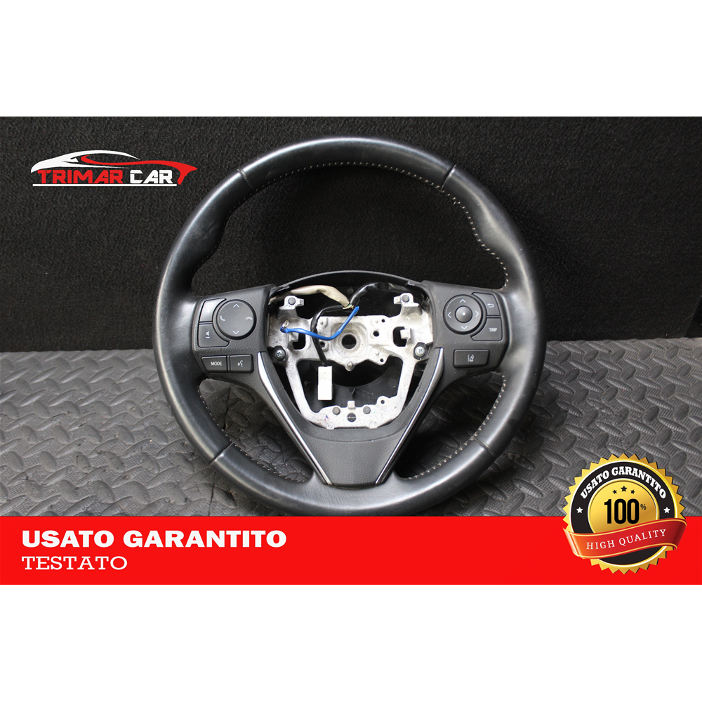 622837810 VOLANTE STERZO TOYOTA AURIS SW (E18)(2013 IN POI) 1.8 HYBRID 99CV 73KW COD MOTORE: 2ZR