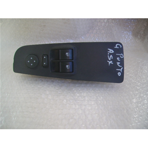 PULSANTIERA ALZAVETRO ANTERIORE SINISTRA FIAT GRANDE PUNTO 735380444