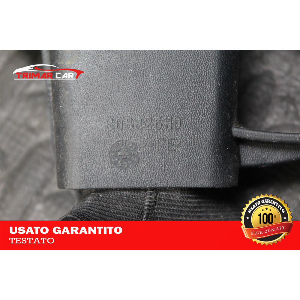 308826110 7348002501C0 KIT AGGANCI ATTACCHI CINTURA POSTERIORE TOYOTA AURIS SW (E18)(2013 IN POI)