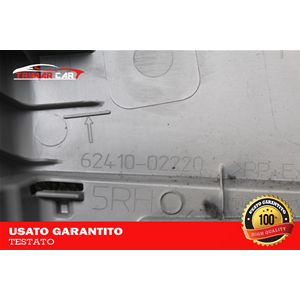 6241002220 MODANATURA RIVESTIMENTO MONTANTE SUP DESTRO TOYOTA AURIS SW (E18)(2013 IN POI) 1.8 HYBRID 99CV 73KW COD MOTORE: 2ZR