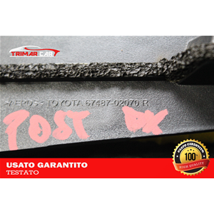 67487-02070 TRIANGOLO PORTA POSTERIORE DESTRA TOYOTA AURIS SW (E18)(2013 IN POI) 1.8 HYBRID 99CV 73KW COD MOTORE: 2ZR