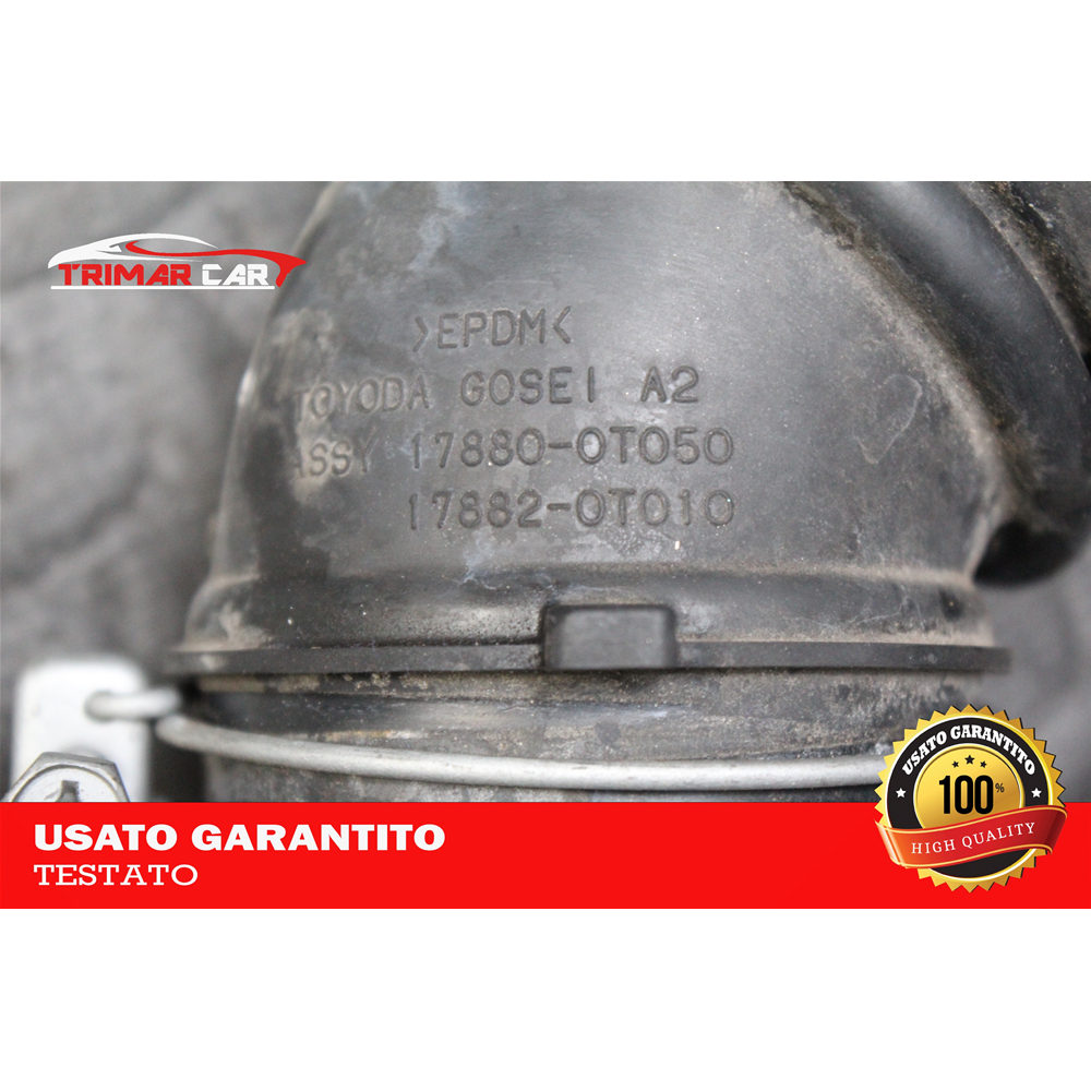 178820T010 TUBO MANICOTTO ASPIRAZIONE ARIA TOYOTA AURIS SW (E18)(2013 IN POI) 1.8 HYBRID 99CV 73KW COD MOTORE: 2ZR