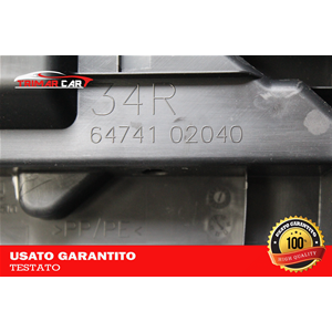 6474102040 MODANATURA RIVESTIMENTO INTERNO TOYOTA AURIS SW (E18)(2013 IN POI) 1.8 HYBRID 99CV 73KW COD MOTORE: 2ZR