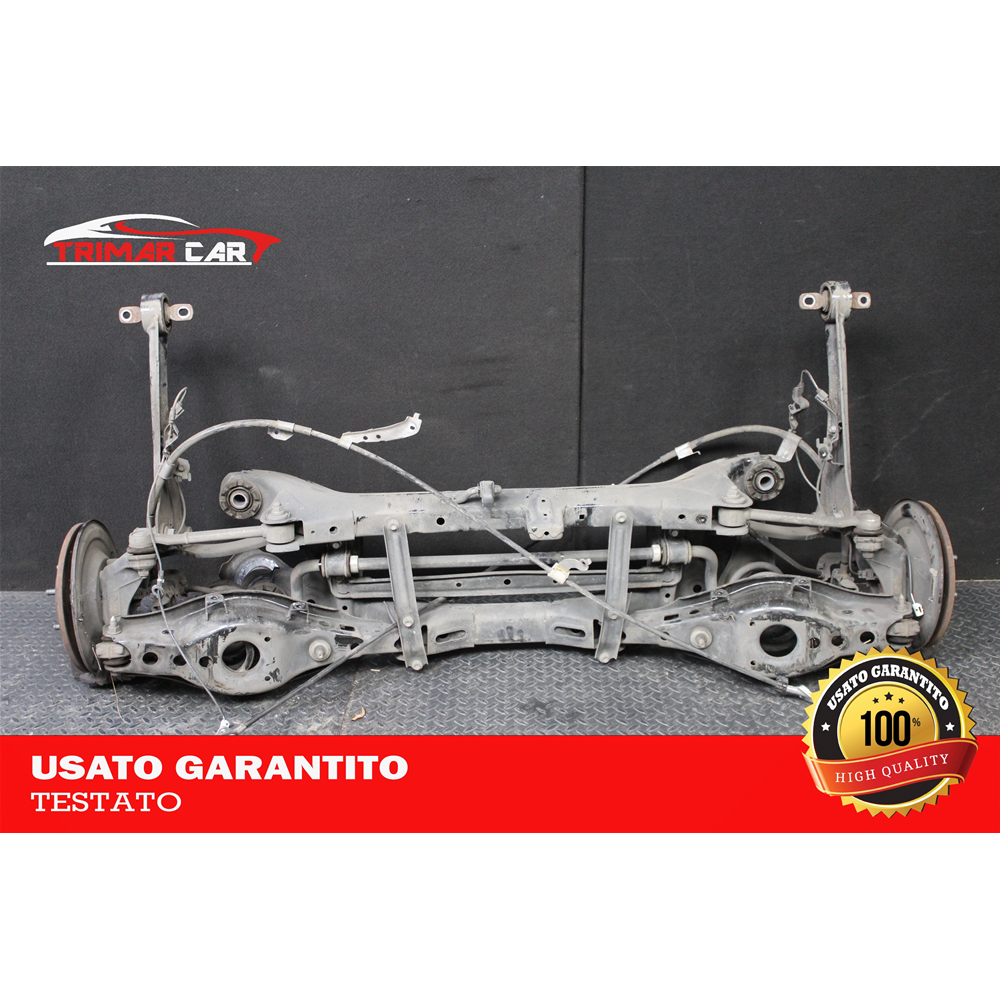 5120602051 PONTE ASSALE POSTERIORE TOYOTA AURIS SW (E18)(2013 IN POI) 1.8 HYBRID 99CV 73KW COD MOTORE: 2ZR