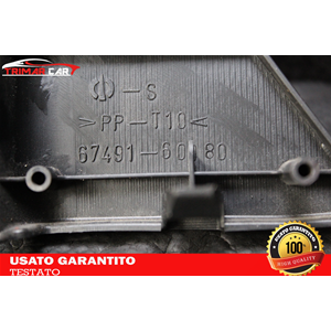 67491-60080 PANNELLO TRIANGOLO SPECCHIO ANTERIORE DX TOYOTA LAND CRUISER 300 (J12)(02-09) 3.0 D-4D 4WD 163CV 120CV COD MOT. 1KDFTV 3 PORTE