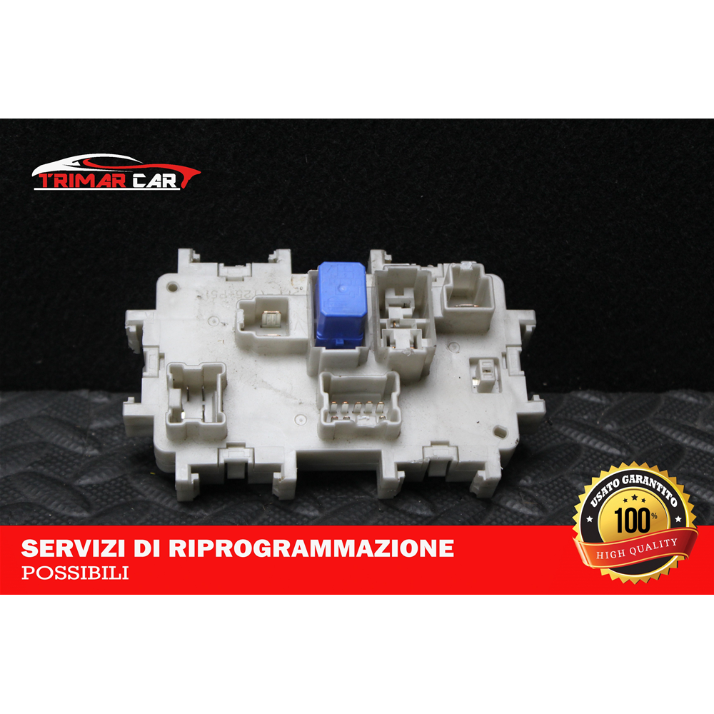 CENTRALINA SCATOLA PORTAFUSIBILI NISSAN NP300 NAVARA (D40)(2004 IN POI) 2.5 DCI 174CV 128KW COD MOT. YD25DDTI