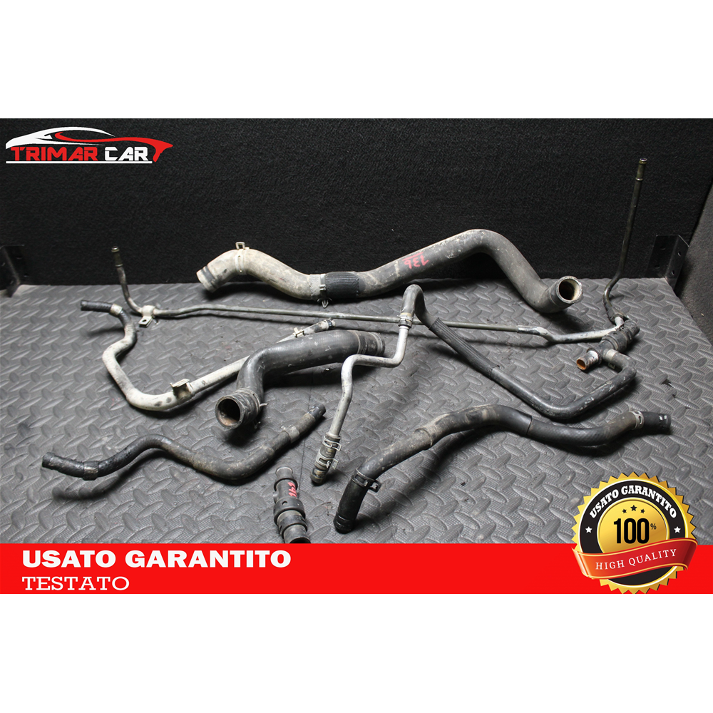 KIT TUBI ACQUA RAFFREDDAMENTO RADIATORE NISSAN NP300 NAVARA (D40)(2004 IN POI) 2.5 DCI 174CV 128KW COD MOT. YD25DDTI