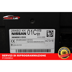 284B24X CENTRALINA COMFORT NISSAN NP300 NAVARA (D40)(2004 IN POI) 2.5 DCI 174CV 128KW COD MOT. YD25DDTI