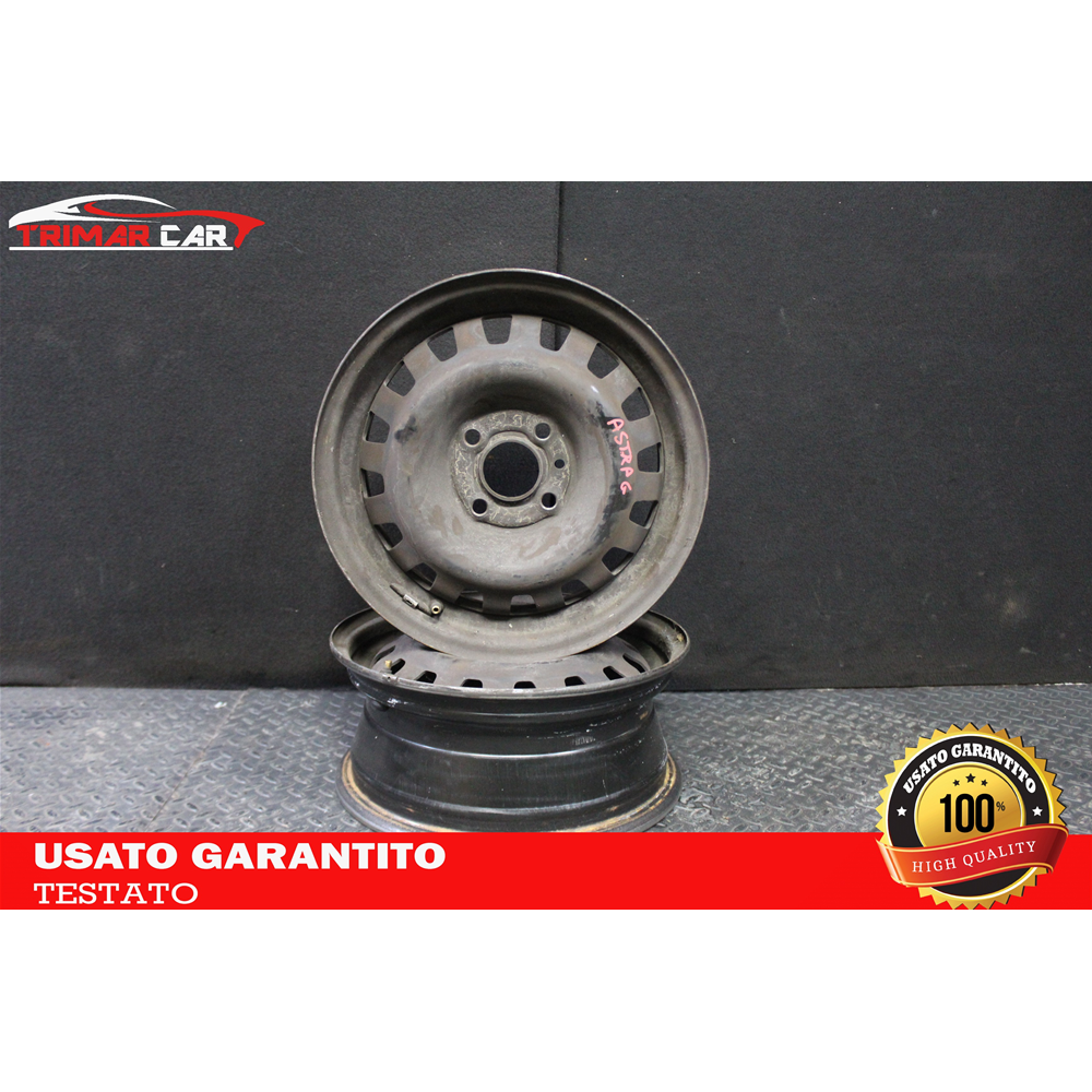 5J14H2 R14 CERCHIO SINGOLO IN FERRO OPEL ASTRA G SW (T98)(98-09)