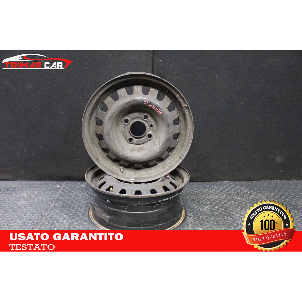 5J14H2 R14 CERCHIO SINGOLO IN FERRO OPEL ASTRA G SW (T98)(98-09)