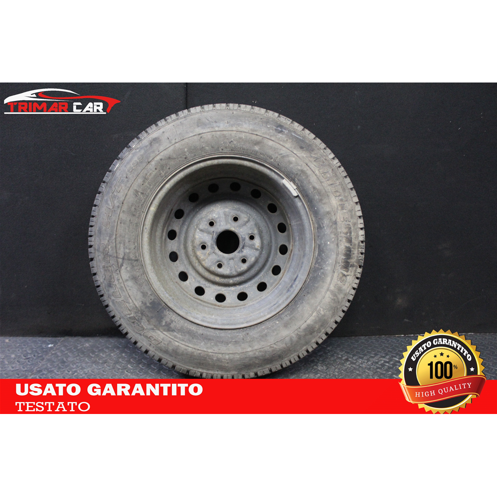 J16X6JJ R16 CERCHIO SINGOLO IN FERRO MITSUBISHI L200 TRITON (KA,T,KB,T)(04-15) 2.5 DID 136CV 100KW COD MOTORE 4D56