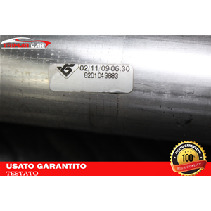 8201043883 TUBO MANICOTTO INTERCOOLER TURBO RENAULT LAGUNA 3 III (BT0/1)(2007-2015) 1.5 DCI K9K209