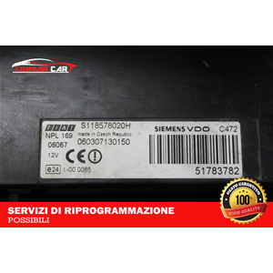 51783782 CENTRALINA BODY COMPUTER FIAT PANDA 2 (169)(2003-2012)