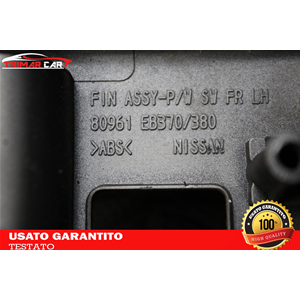 254014X00D PULSANTIERA ALZAVETRO ANTERIORE SINISTRA NISSAN NP300 NAVARA (D40)(2004 IN POI)