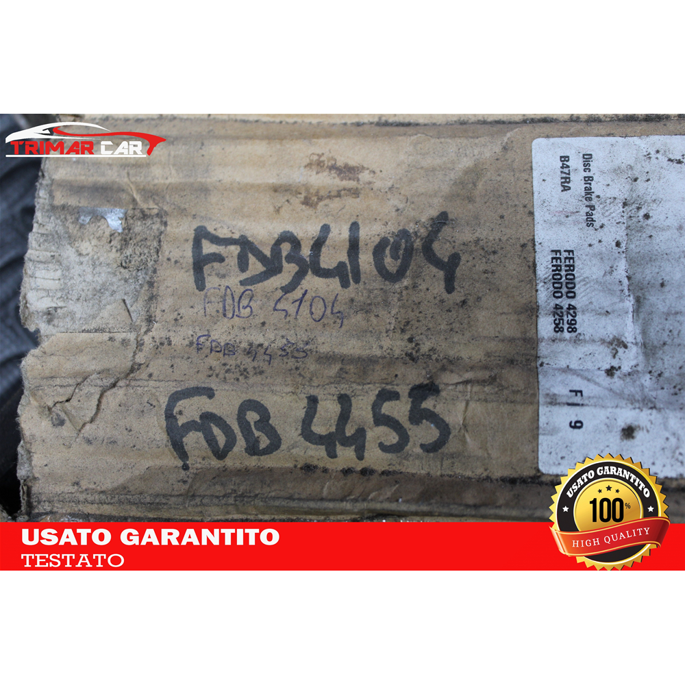 LR016962 PATTINI PASTIGLIE FRENO ANTERIORI LAND ROVER DISCOVERY 4 IV (L319)(2009 IN POI)