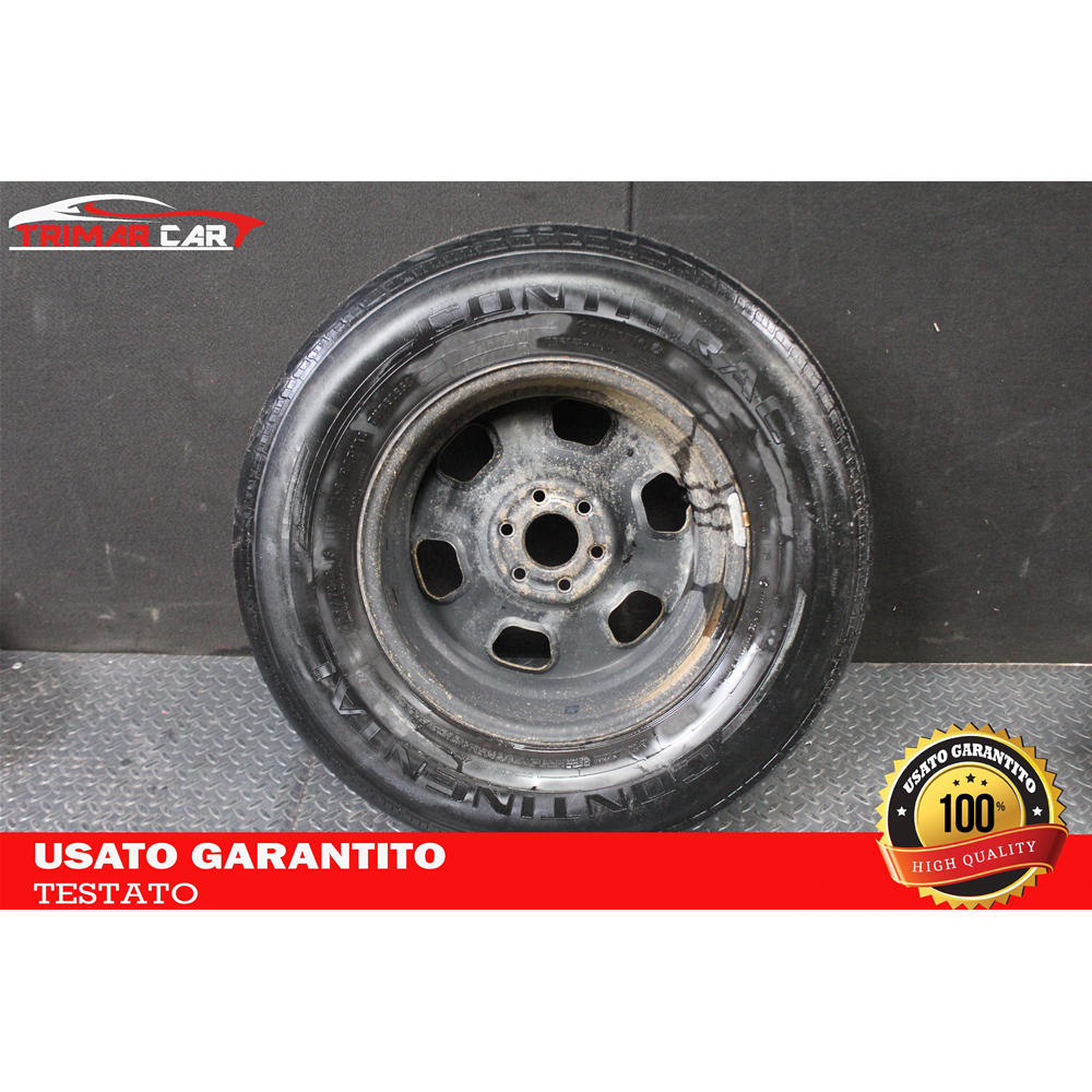 40300EB400 255/70 R16 CERCHIO SINGOLO IN FERRO NISSAN NP300 NAVARA (D40)(2004 IN POI)