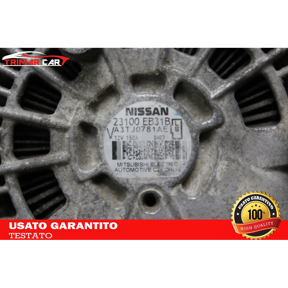 23100EB31B ALTERNATORE NISSAN
