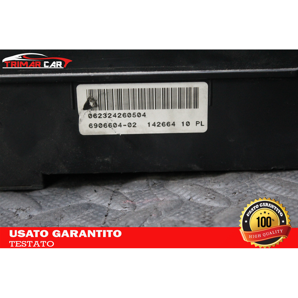 6906604-02 CENTRALINA SCATOLA PORTAFUSIBILI MINI COOPER (R50,R53)(01-06) ONE D 1.4D 75CV 55KW COD MOT. 1ND