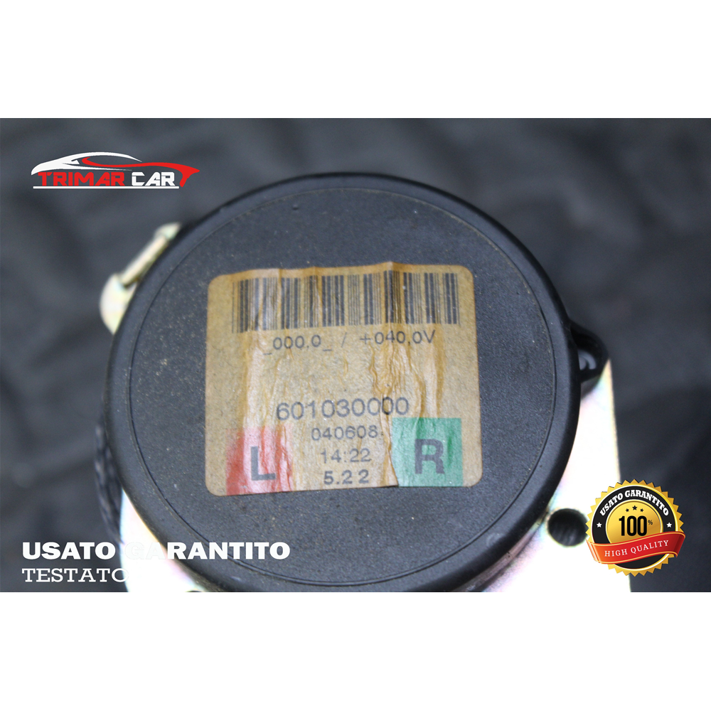601030000 CINTURA SICUREZZA POSTERIORE SINISTRA MINI COOPER (R50,R53)(01-06) ONE D 1.4D 75CV 55KW COD MOT. 1ND