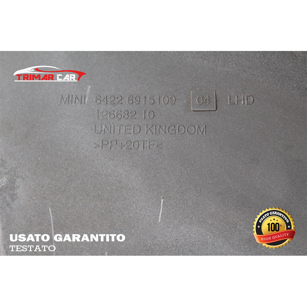 64226915109 SEPARATORE D'ACQUA MINI COOPER (R50,R53)(01-06) ONE D 1.4D 75CV 55KW COD MOT. 1ND