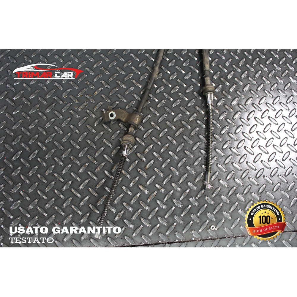 MN102416 COPPIA CAVI LACCIO LEVA FRENO A MANO MITSUBISHI L200 TRITON (KA,T,KB,T)(04-15) 2.5 DID 136CV 100KW COD MOTORE; 4D56