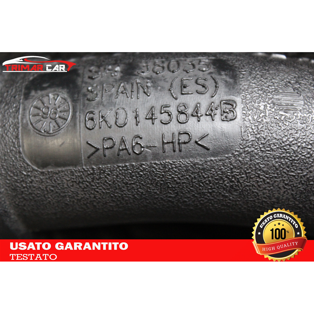 6K0145762H 6K0145844B TUBO MANICOTTO ASPIRAZIONE ARIA VOLKSWAGEN CADDY 2 II VARIANT (9K9B)(95-04)