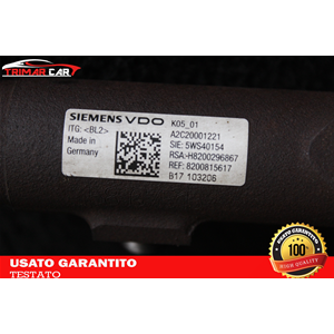 A2C20001221 5WS40154 TUBO FLAUTO RAIL INIEZIONE NISSAN QASHQAI 1 I (J10,JJ10)(06-13) 1.5 DCI