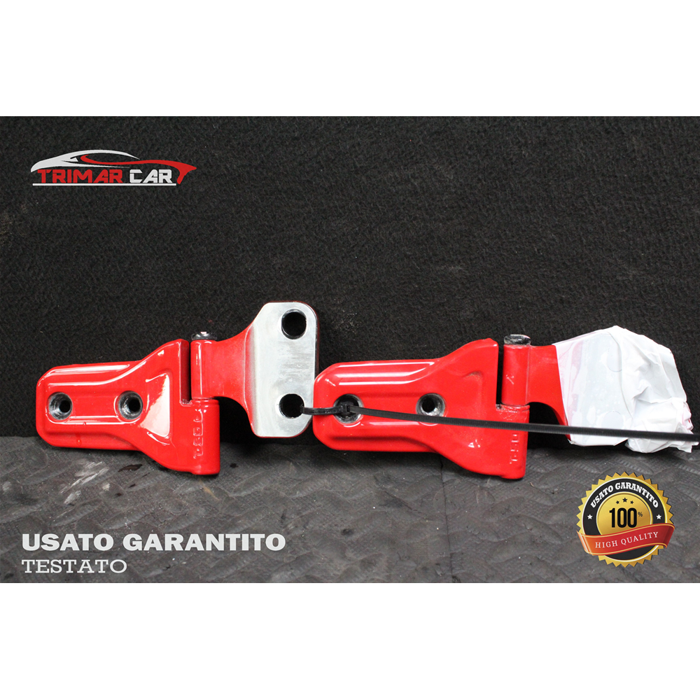 68297679 COPPIA CERNIERE INFERIORE SUPERIORE PORTA ANTERIORE SX JEEP WRANGLER 4 IV (JL)(2017 IN POI) 2.2 MULTIJET II 147KW // 200 CV COD. EBH