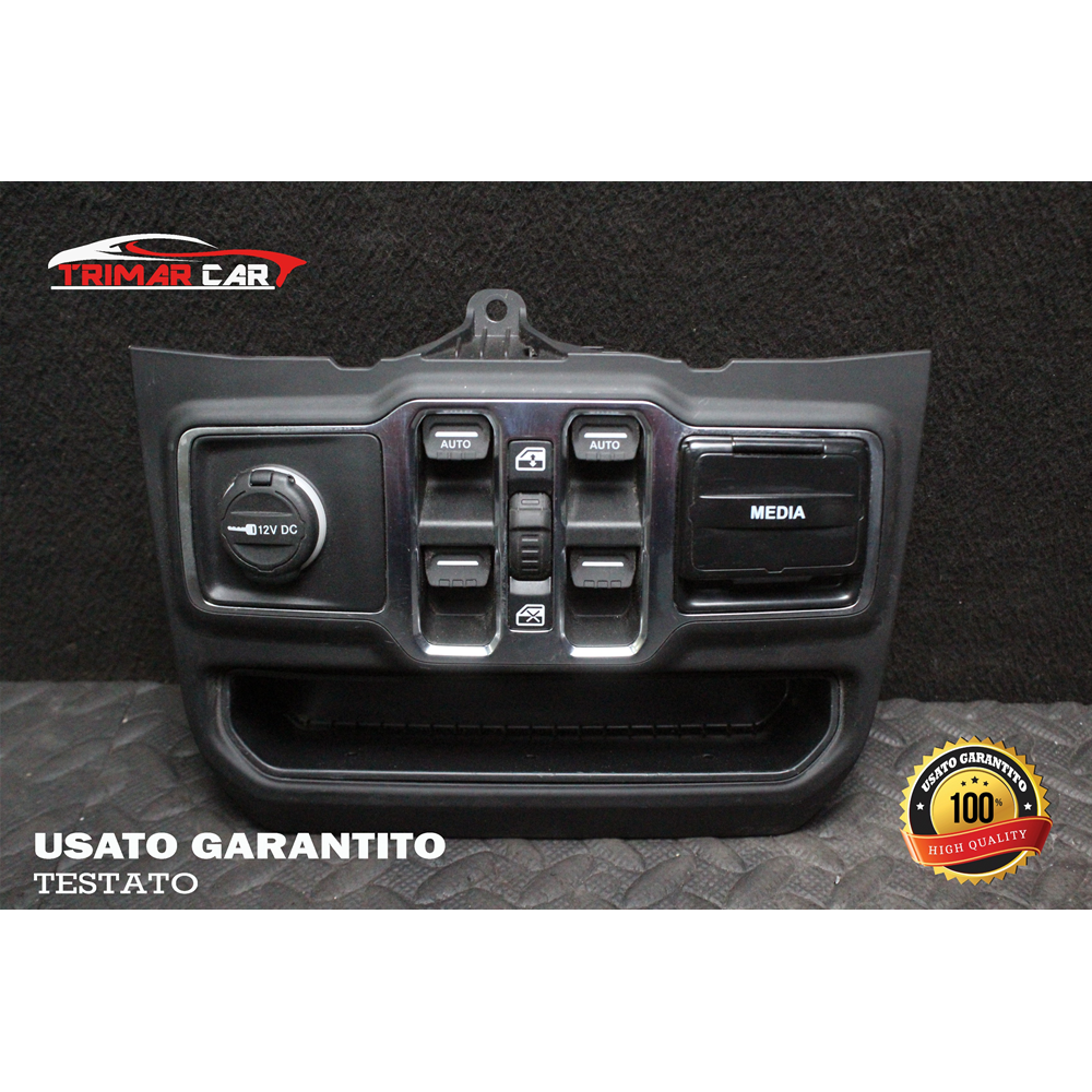 6FN19TRMAA INTERRUTTORI PULSANTIERA ALZAVETRI  JEEP WRANGLER 4 IV (JL)(2017 IN POI) 2.2 MULTIJET II 147KW // 200 CV COD. EBH