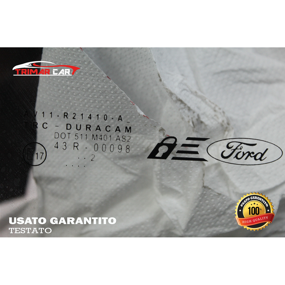 AV11-R21410-A VETRO SCENDENTE PORTA ANTERIORE DESTRA FORD B-MAX (JK)(2012 IN POI)