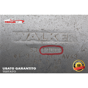 5313003 TUBO SCARICO CENTRALE MARMITTA AUDI 80 (89,89Q,8A,B3)(1986-1991)