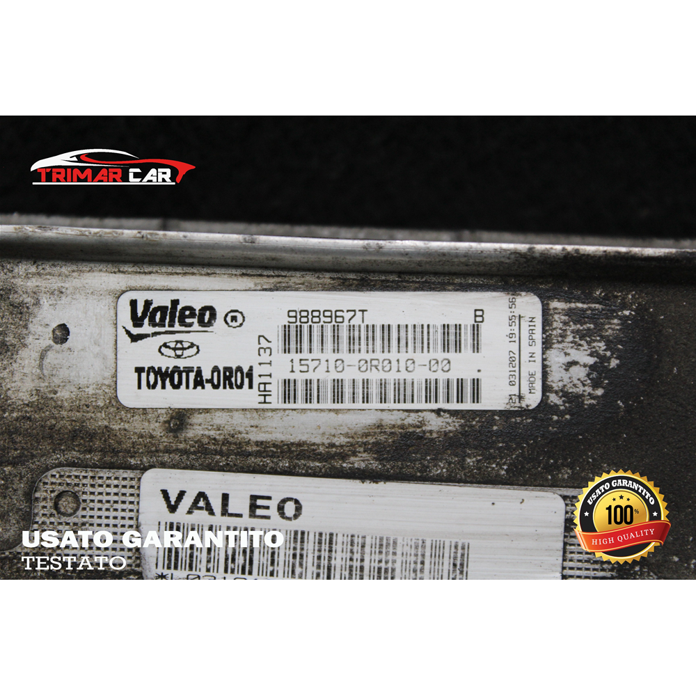 15710-0R010 SCAMBIATORE CALORE RADIATORE OLIO TOYOTA RAV4 3 III (A3)(05-13) 2.2 D 4WD 136CV 100KW COD MOT: 2AD-FTV