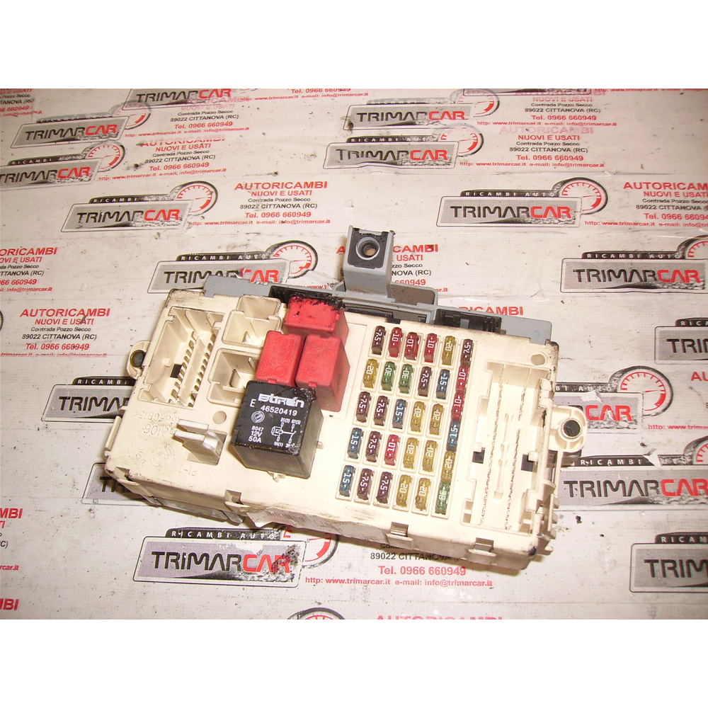 CENTRALINA PORTAFUSIBILI FIAT STILO **BODY A PARTE** 51715858 46778898