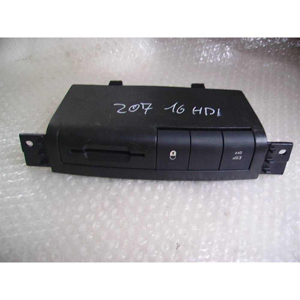 PULSANTI COMANDI ESP  CONSOLE CENTRALE PEUGEOT 207 9656992177