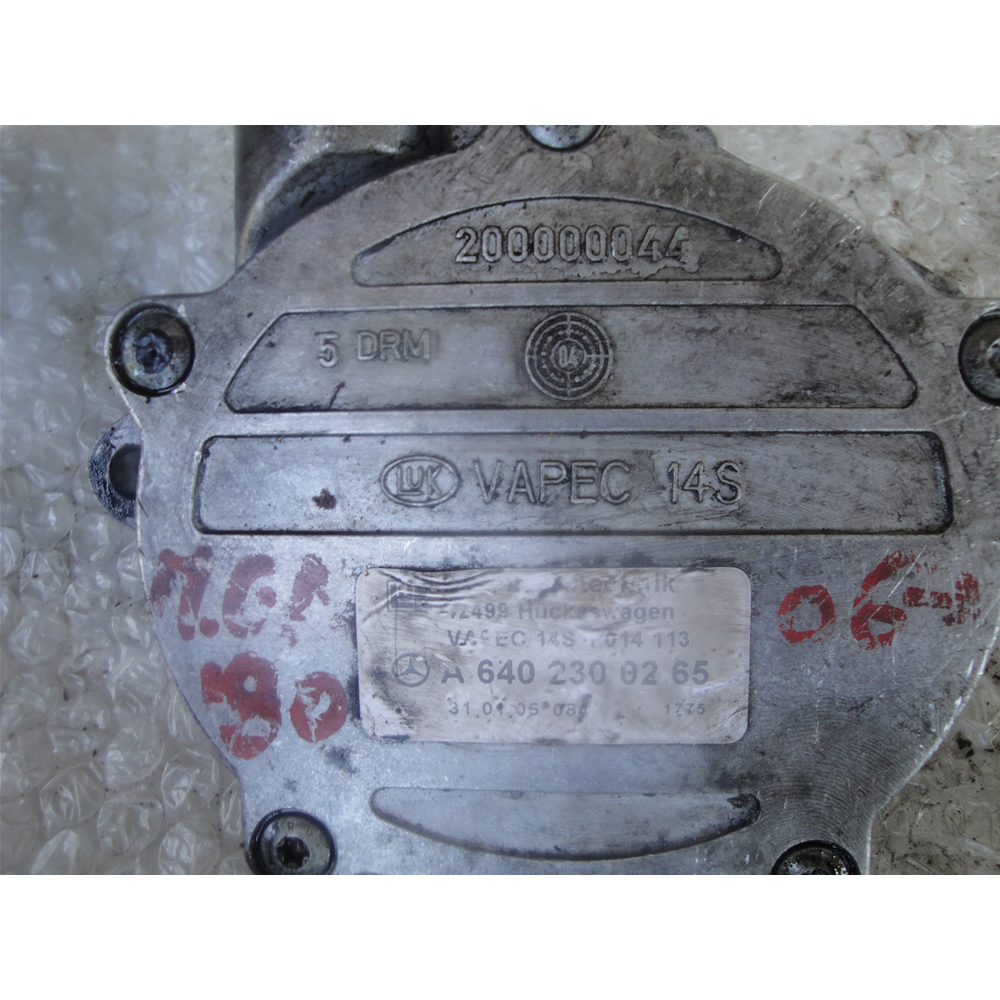 POMPA A VUOTO DEPRESSORE MERCEDES-BENZ CLASSE A W169 CLASSE B SMART FORFOUR